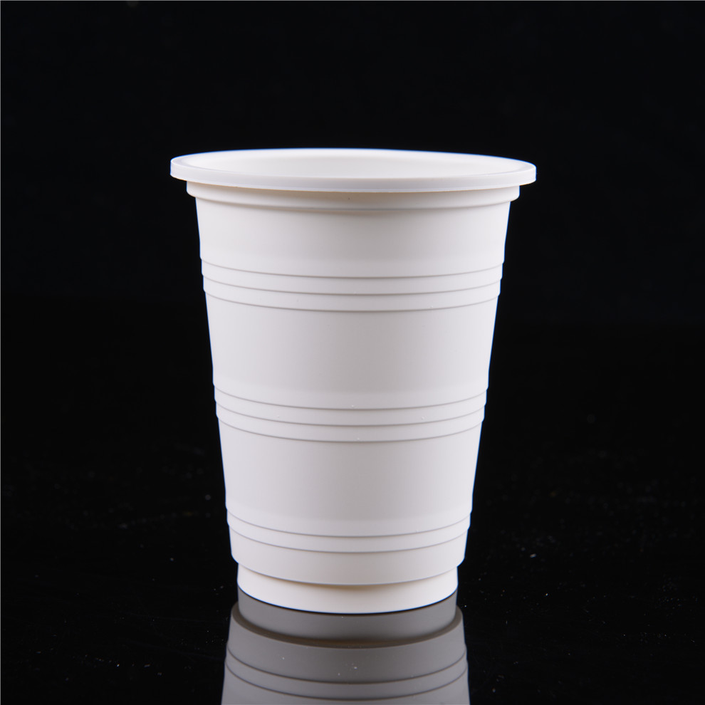 Taza disponible respetuosa del medio ambiente del almidón de maíz de las tazas de café del almidón de maíz abonable biodegradable del 100%