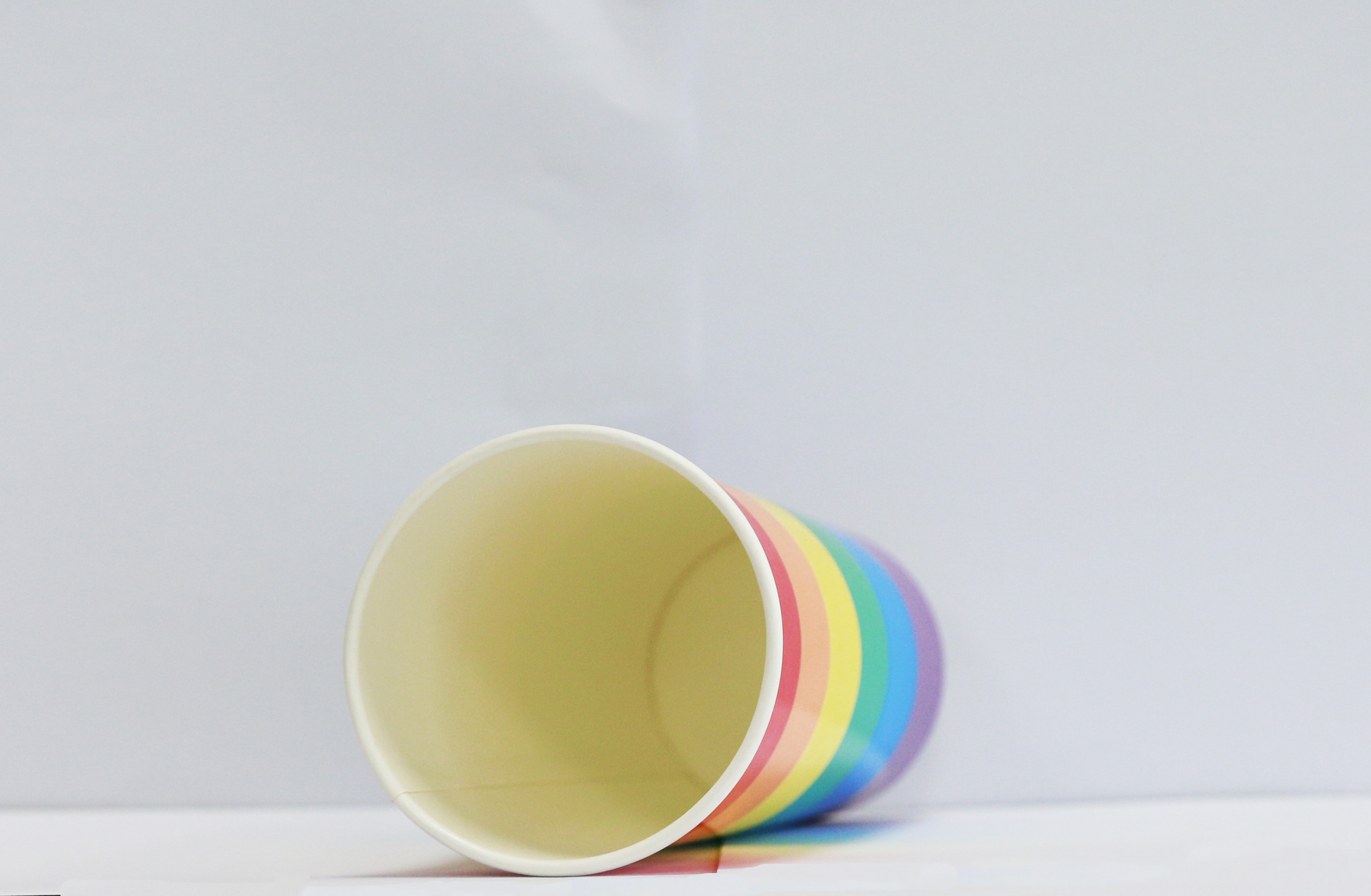 Taza de papel de té de 9oz, 10oz y 14oz, desechable, biodegradable, compostable, impreso en aduana, bebidas frías y calientes, jugo, tazas de café